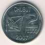 2 Pesos Argentina 2007 KM# 145. Uploaded by Granotius